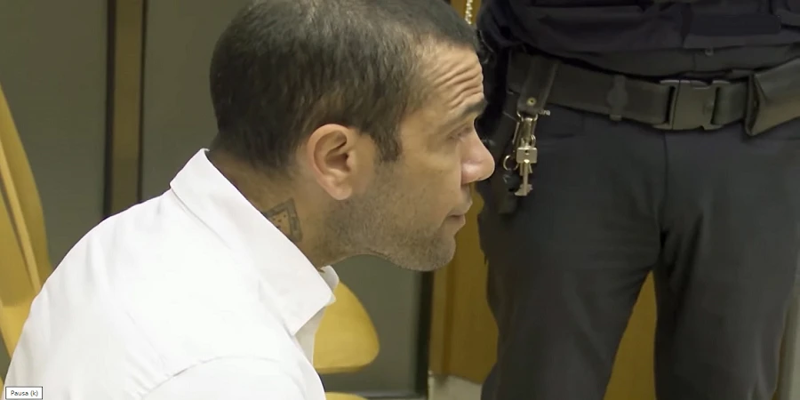 Dani Alves obtendrá libertad provisional; deberá pagar fianza de 1 millón de euros. | Screenshot