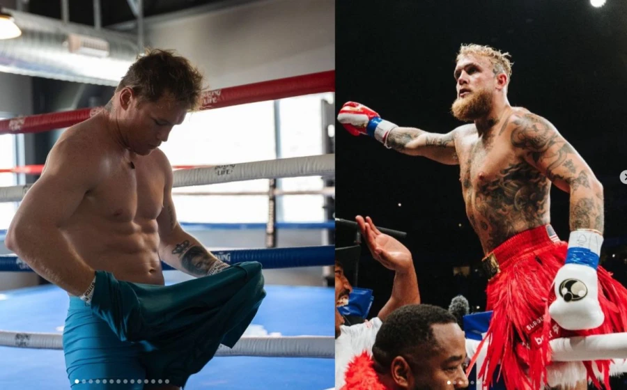 Jake Paul no teme enfrentar al Canelo Álvarez.