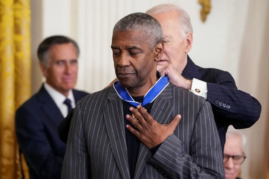 Denzel Washington, Messi, entre otros reciben la mayor condecoración civil de EU. | Especial