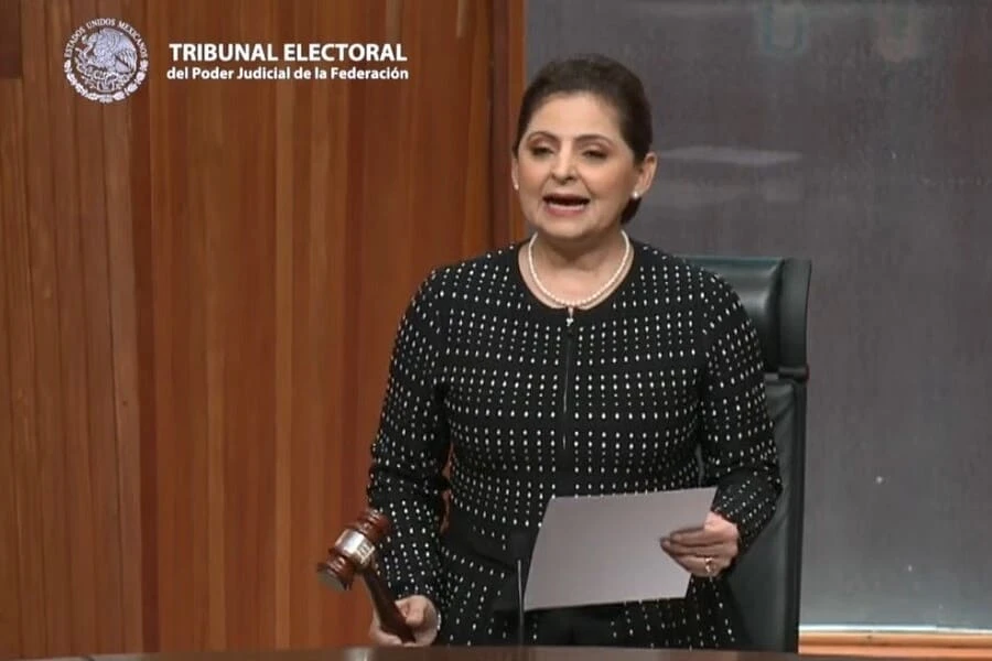 Mónica Soto, presidenta del TEPJF. | RRSS